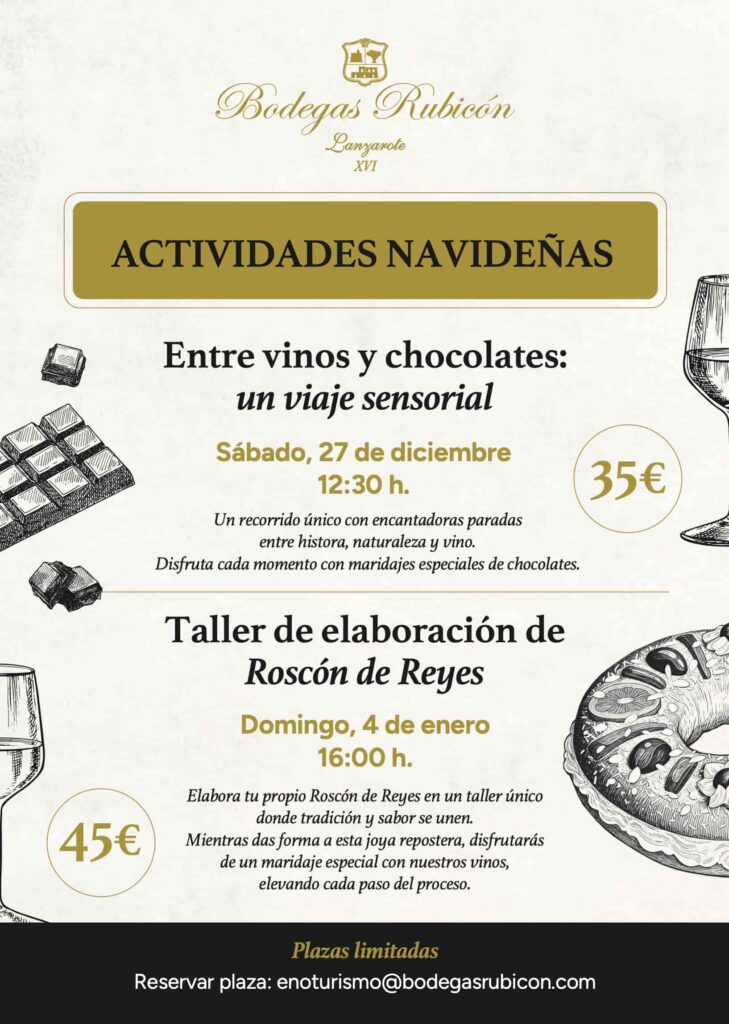 Actividades navideñas Bodegas Rubicón
